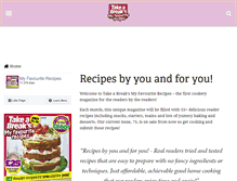 Tablet Screenshot of myfavouriterecipes.net